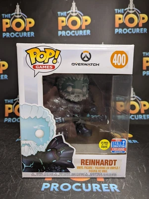 $15 • Buy Overwatch Reinhardt #400 2018 Convention Exclusive Pop Vinyl