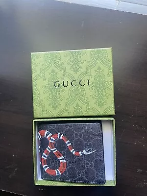 Gucci KingSnake Wallet GG Print • $120