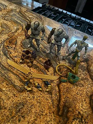 Vintage 1997 Hasbro Mummies Alive Accessories And Figure Lot - Parts/Restoration • $45