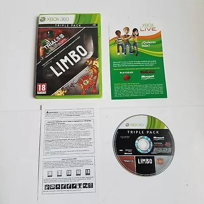 Trials HD Limbo Splosion Man Triple Pack 3in1 XBOX 360 2012 SPANISH VER. PAL • £14.99