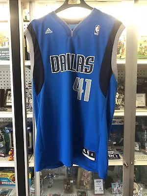 $95.20 • Buy 2011 NBA Authentic Dirk Nowitzki Jersey, Championship Season, Size M Authentic 