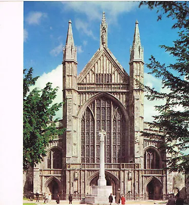 £2.99 • Buy Winchester Cathedral Hampshire Vintage Colour Print Picture 1975 CBOH#35