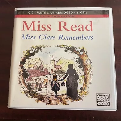 Miss Clare Remembers - Miss Read - Unabridged Audiobook - 6CDs - Chivers • $31.11