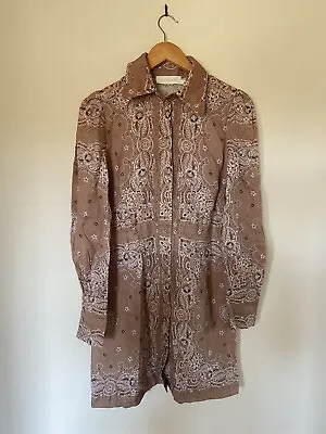 $61 • Buy Zimmermann Honour Bandana Dress Size 1