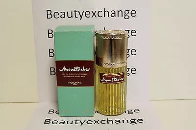 Vintage Moustache By Rochas Eau De Toilette Concentrate Spray 3.4 Oz • $79.99