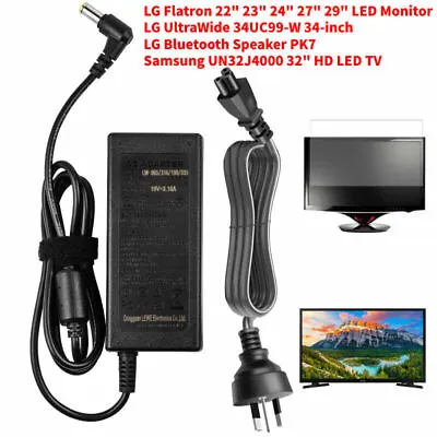19V For LG LED LCD Monitor Widescreen HDTV Charger 20EN33S 20EN33SS ADS-40FSG-19 • $17.99