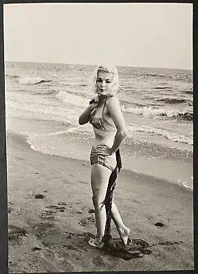 1962 Marilyn Monroe Original Photograph George Barris Triple Stamp Beach Bikini • $2800