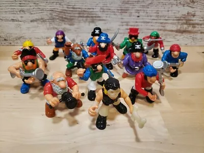 Vintage Fisher Price Great Adventure Pirate Figures Lot Of 14 • $25