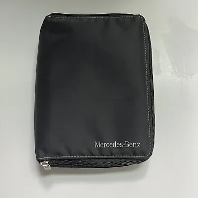 Mercedes Benz Zippered Pouch Owners Manual Case Holder OEM Case Only • $24