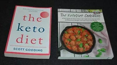 The Keto Diet By Scott Gooding + The Keto Diet Cookbook By Martina Slajerova • $29.50