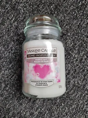 Yankee Candle Valentine's Day Bubble Time Limited Edition Large 538g Candle New! • £16.33