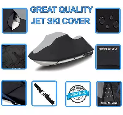 SUPER YAMAHA Jet Ski Cover WaveBlaster II 750 TOP OF THE LINE 1996-1997 1-2 Seat • $133.39