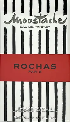 ROCHAS MOUSTACHE EAU DE PARFUM SPRAY FOR MEN 4.1 Oz / 125 Ml BRAND NEW ITEM!!! • $42.99