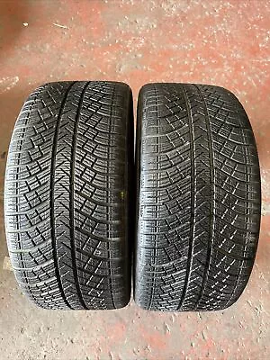 X2 245 35 20 Michelin Pilot Alpin PA4 N1 91V  Pair 8mm Ref P323 • $311.28