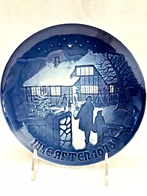 NEAR MINT Vintage Limited Edition 1973 B&G Copenhagen Plate  Country Christmas • $10.99