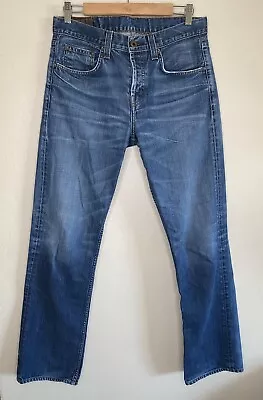 J Brand Walker Relaxed Straight Leg Jeans In Cody Medium Wash 32x32 Made In USA • $19.95