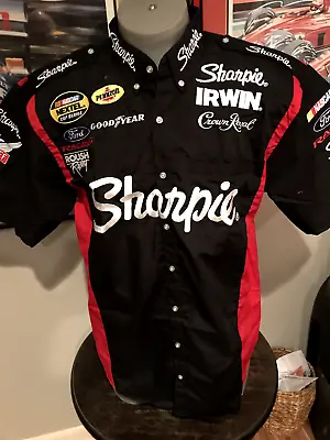 Kurt Busch Authentic Vintage NASCAR Embroidered Crew Shirts • $60