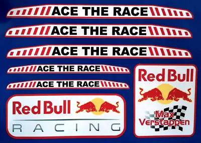 7x Compatible With Red Bull Racing Grand Prix F1 Vinyl Stickers • £6.99