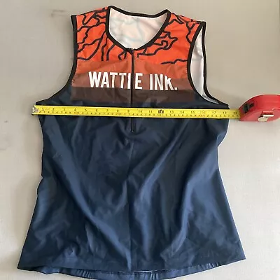 Wattie Ink Mens Size Xl X-Large Tri Triathlon Top (8852-19) • $17.27