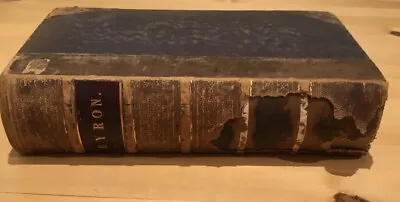 £3000 • Buy Lord Byron Complete Works Letters In One Volume 1837 1st Edition John Murray