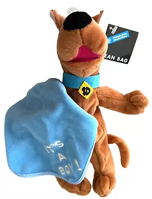 NWT Warner Bros. Studio Store 1999 Scooby-Doo It's A Boy Bean Bag Plush • $14.99