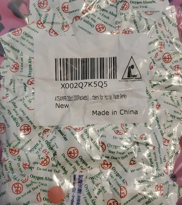 $13 • Buy 20cc Oxygen Absorbers For Mylar Bags Or Vacuum Sealer Bag Food Storage - Qty 200