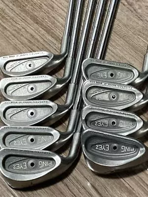 PING Left Handed Iron Set EYE-2 3-9WS Steel Shaft Flex S • $557.18