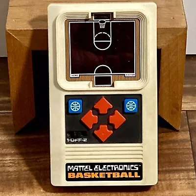 Mattel Electronics Basketball Handheld Basketball Game Vintage 1978 Works • $24.50