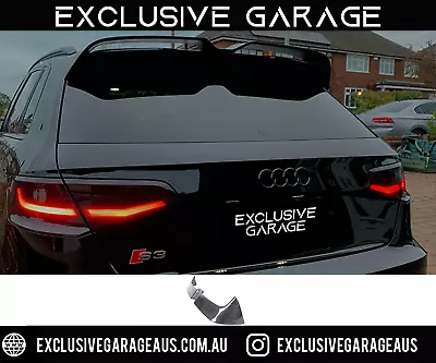 Carbon Style Oettinger Style Spoiler - Audi A3 S3 RS3 8V Hatchback (13-20) • $335