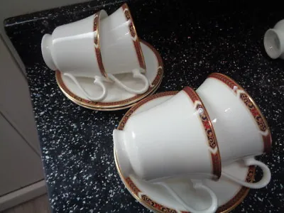 Marks And Spencer Connaught Cups And Saucers X 4 • £30