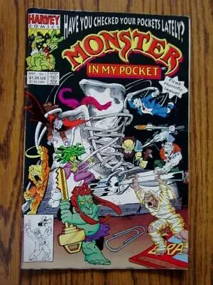 Harvey Comics : MONSTER IN MY POCKET #1 - 1st Horrific Issue  May 1991 (VG) • $19.99