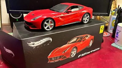 1:18 Hot Wheels Elite Ferrari F12 Berlinetta • £150