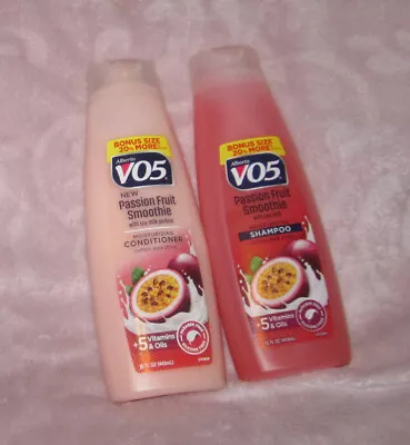 Alberto VO5 Passion Fruit Smoothie Moisturizing Shampoo & Conditioner 15 Oz NEW • $18.69