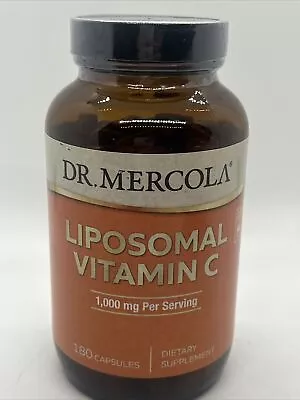 Dr. Mercola Liposomal Vitamin C 1000 Mg Per Serving 180 Count 06/25 • $32.99
