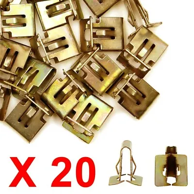 20pcs/set Metal Car Interior Console Dash Dashboard Trim Metal Retainer Clips# • $8.22