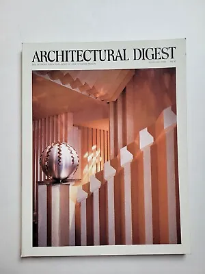 Architectural Digest Magazine February 1988 Vintage  • $15.97