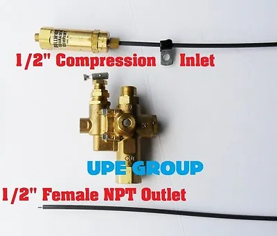 GAS COMPRESSOR PILOT CONTROL UNLOADER CHECK VALVE Compression + Throttle Control • $78.32