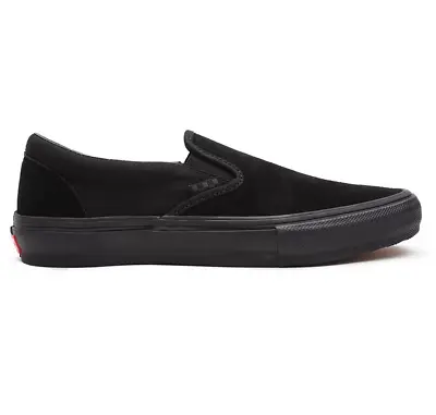 Vans Skate Slip-On Black Black Mens Skateboard Shoes • $110.49