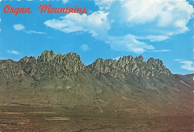 Postcard NM Las Cruces Organ Mountains Spaniards Pipe Organ Peaks Desert • $6.01