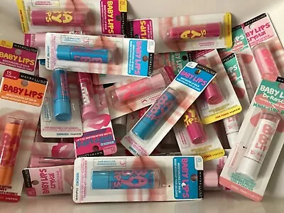 New Maybelline Baby Lips Moisturizing Lip Balm & Dr. Rescue | Choose Your Balm | • $9.99