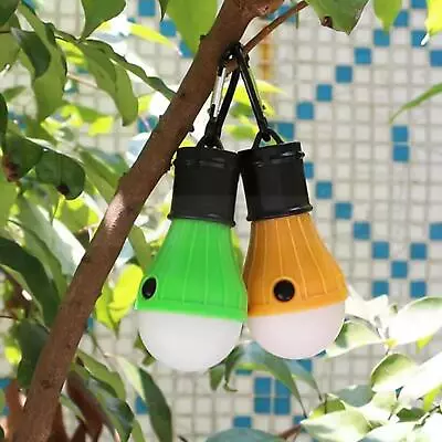 Camping Tent Light Bulb Portable Outdoor Hanging Fishing LED Lamp Lantern✨ • £2.56