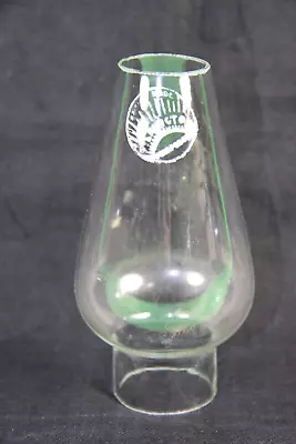 Vintage Pilkington Oil Lamp Glass Chimney 13CM TALL 4CM GALLERY FIT • £10.50