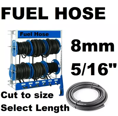 £2.96 • Buy E10 FUEL HOSE 8mm ID SAE J30 R6 5/16 Fuel Injection Rubber Pipe Nitrile NBR Tube