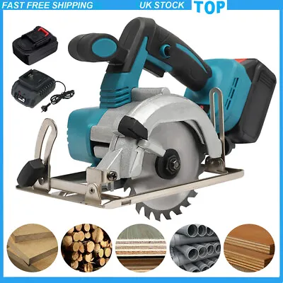 5  18V Cordless Electric Brushless Circular Saw Cutting For MAKITA With Battery • £67.99