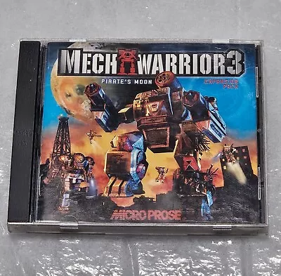 MechWarrior 3: Pirate's Moon Expansion Pack Complete With Manual (PC 1999) • $20