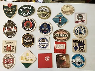 21 Different EUROPEAN / English Beer Coasters C • $4