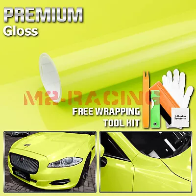 Gloss Glossy Vinyl Car Laptop Auto Wrap Sticker Decal Bubble Free Air Release • $8.88