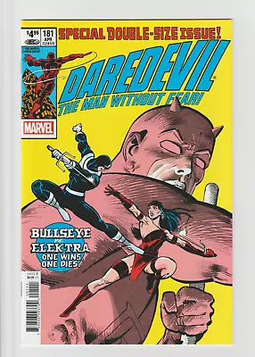 Daredevil #181 (2019) Apparent Death Of Elektra Bullseye Appearance Frank Miller • $16
