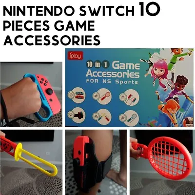 Nintendo Switch Accessories Bundle Pro Controller • $40