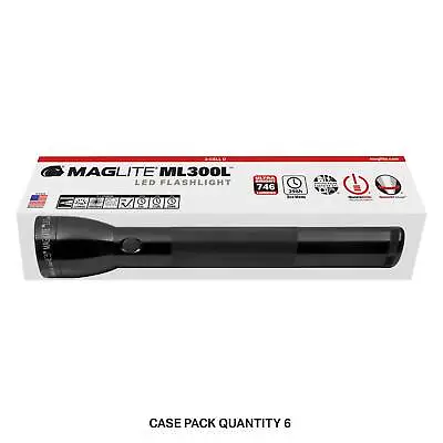 MagLite Flashlight ML300L-S3095 LED 3-Cell D Display Box Color Gray • $66.99